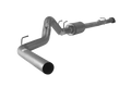 Cab & Chassis 4" Downpipe Back Single | 2008-2010 Ford 6.4L F350/F450/F550 C&C Powerstroke