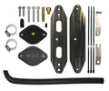 2011 - 2015 Ford 6.7L EGR Cooler with Coolant Re-Route Hose for Factory Pyro, w/Pass Through plate
